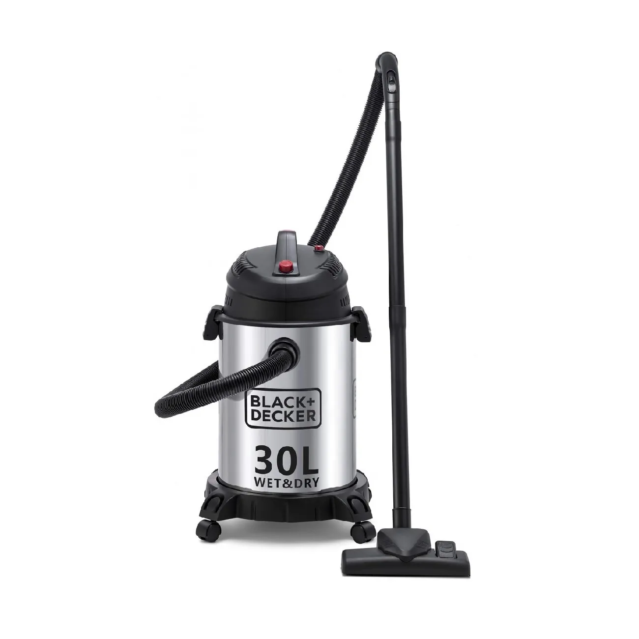 Black Decker WV1450 Wet Dry Vacuum Cleaner With Stainless Steel